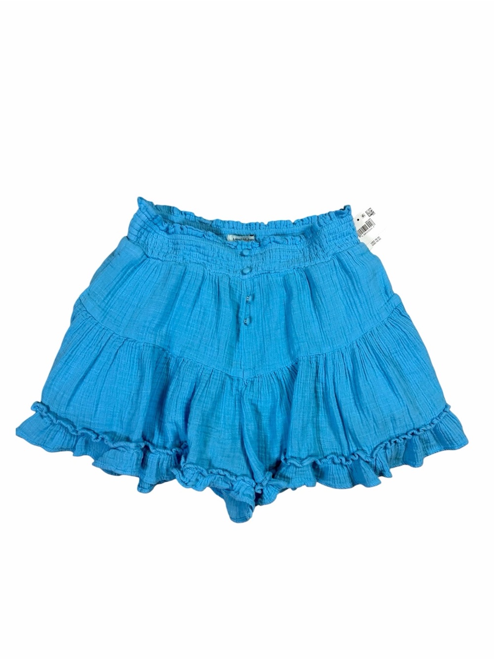 American Eagle Outfitters Bright Blue Ruffled Skort